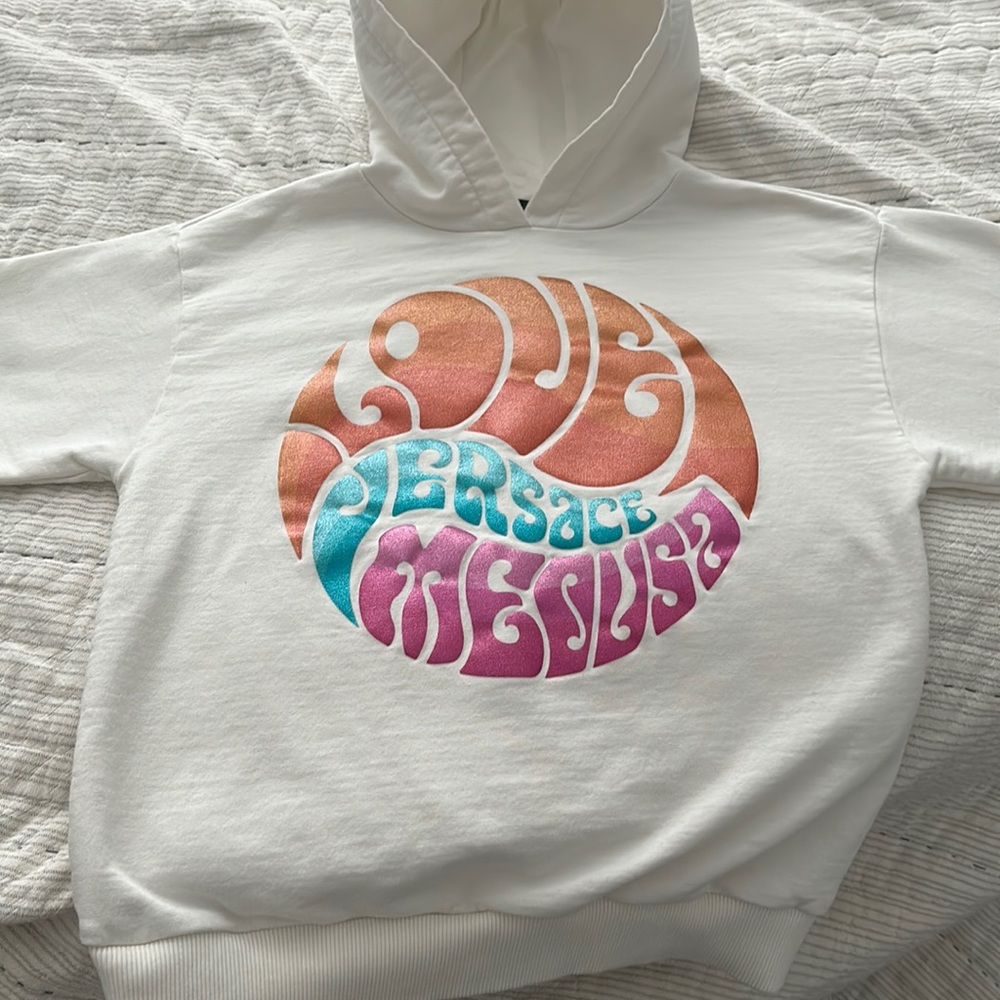 Kids size 10 Versace hoodie